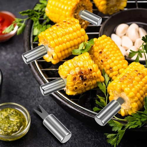10pcs corn the cob skewers - on,