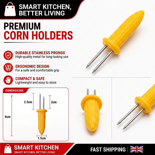 Interlocking corn holders - interlocking,