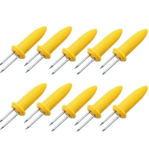 10x stainless steel corn cob - 10x,