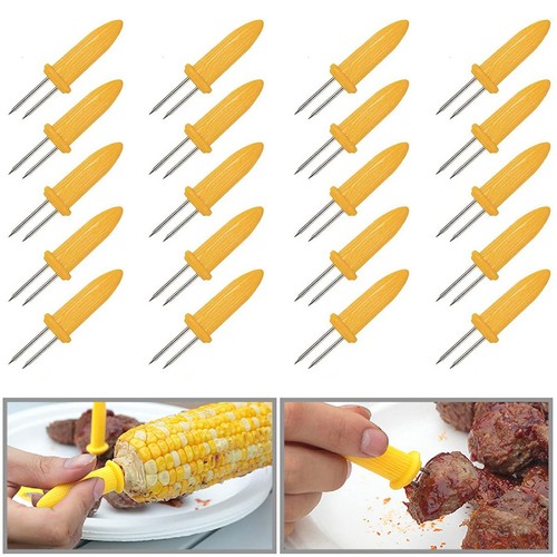 20pcs corn holders stainless - 20pcs,