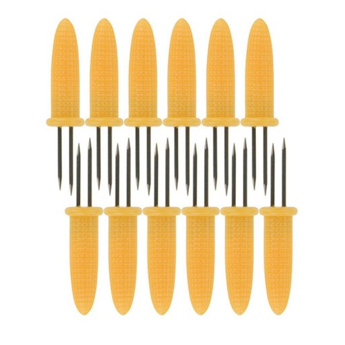 Corn the cob forks - on,