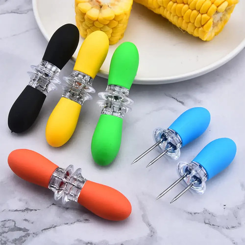 2pcs corn holders stainless - 1, /2pcs