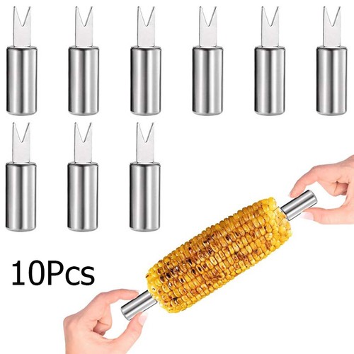 10pcs corn the - on, skewers